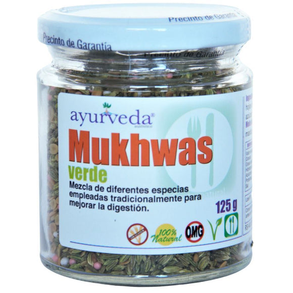 Semillas de Mukhwas Verdes Bio 125g - Delicatessin