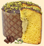 Panettone con Crema de Pistacho Sin Gluten 600g - Delicatessin