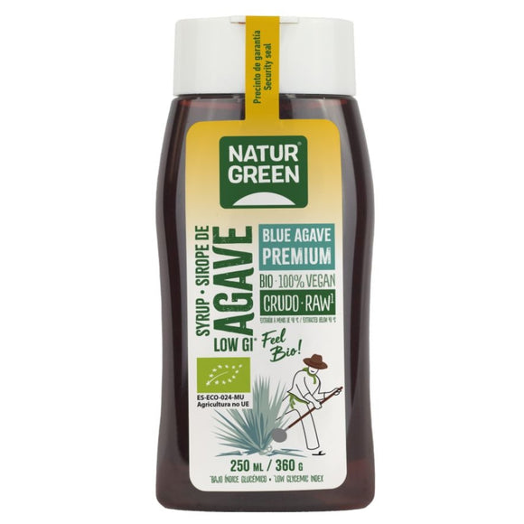 Sirope de Agave Crudo Azul Bio 250ml