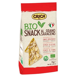 Snack de Trigo Sarraceno Sin Gluten Bio 70g - Delicatessin