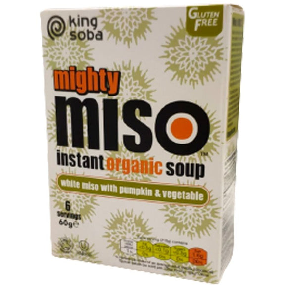Sopa de Miso con Calabaza y Verduras Sin Gluten Bio 60g - Delicatessin