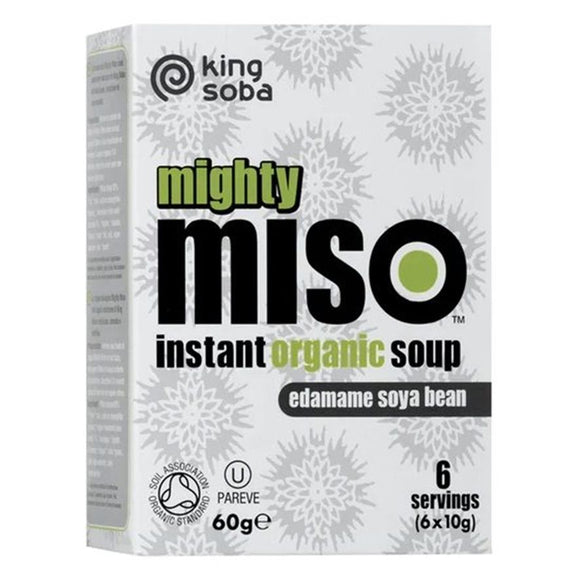 Sopa de Miso con Edamame Sin Gluten Bio 60g - Delicatessin