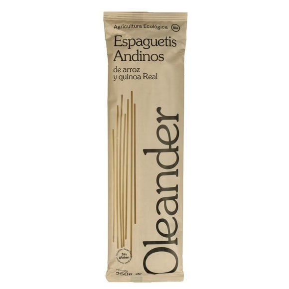 Spaghetti Andinos con Quinoa Real Sin Gluten Bio 250g - Delicatessin