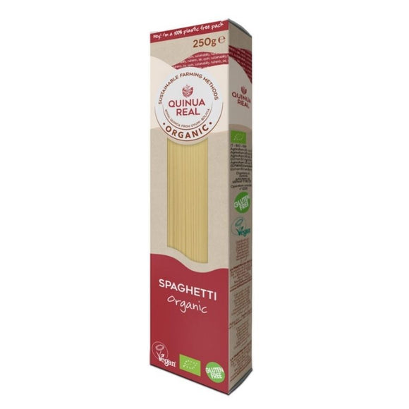 Spaghetti de Arroz y Quinoa Real Sin Gluten Bio 250g - Delicatessin