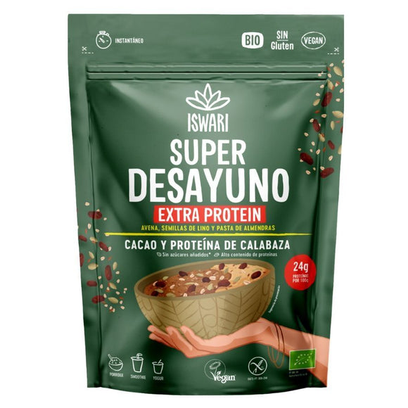 Super Desayuno Extra Protein Bio 360g - Delicatessin