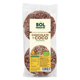Tortas de Arroz Bañadas con Chocolate y Coco Sin Gluten Bio 100g - Delicatessin