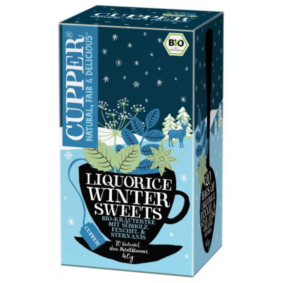 Infusión Winter Liquorice Bio 40g (20tb) - Delicatessin