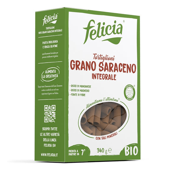 Tortiglioni de Trigo Sarraceno Sin Gluten Bio 340g - Delicatessin