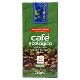 Café Descafeinado 100% Arábica Molido Bio 250g - Delicatessin