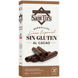 Barquillos con Chocolate Sin Gluten 80g - Delicatessin