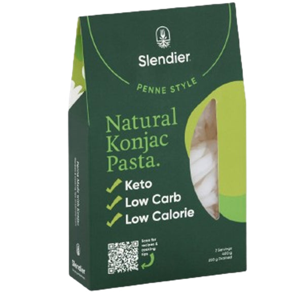 Pasta Shirataki de Konjac Penne Sin Gluten Bio 400g - Delicatessin