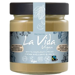 Crema Blanca de Avellana Baja en Azúcar Bio Fairtrade 200g - Delicatessin