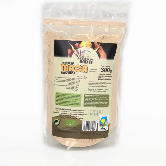 Harina de Maca Amarilla Bio 300g - Delicatessin