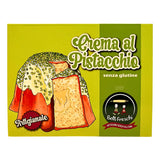 Pandoro con Crema al Pistacho Sin Gluten 500g - Delicatessin