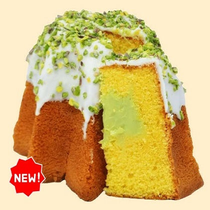 Pandoro con Crema al Pistacho Sin Gluten 500g - Delicatessin