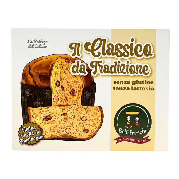 Panettone Clásico Sin Gluten y Sin Lactosa 700g - Delicatessin