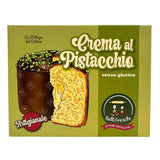 Panettone con Crema de Pistacho Sin Gluten 600g - Delicatessin