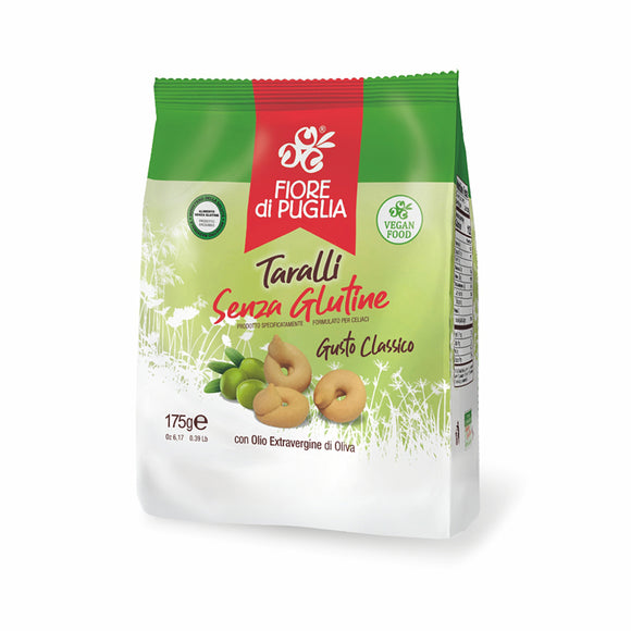 Taralli Gusto Clásico Sin Gluten 175g - Delicatessin