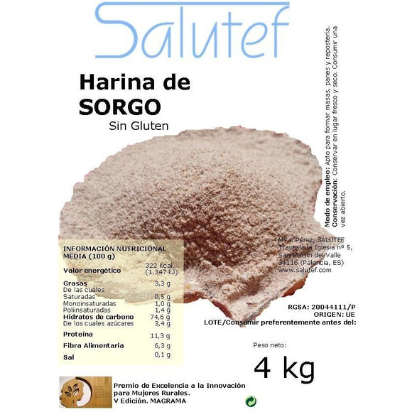 Harina de Sorgo 4kg - Delicatessin