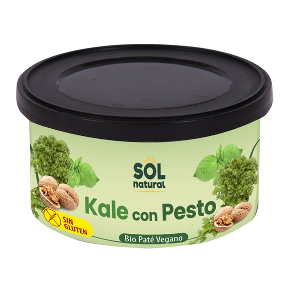 Paté Vegano de Kale con Pesto Bio 125g - Delicatessin