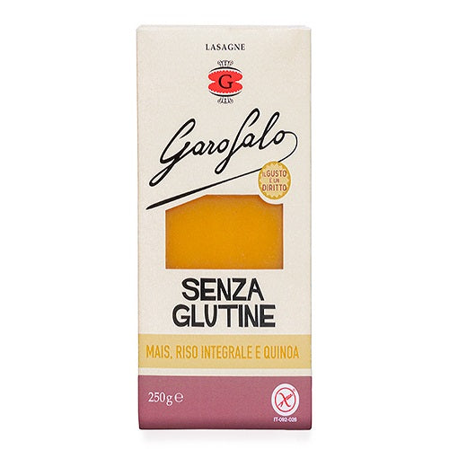 Lasagne de Maíz con Arroz Integral y Quinoa Sin Gluten 250g - Delicatessin
