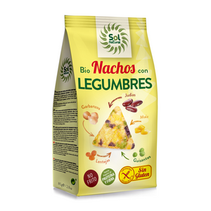 Nachos con Legumbres Sin Gluten Bio 80g - Delicatessin