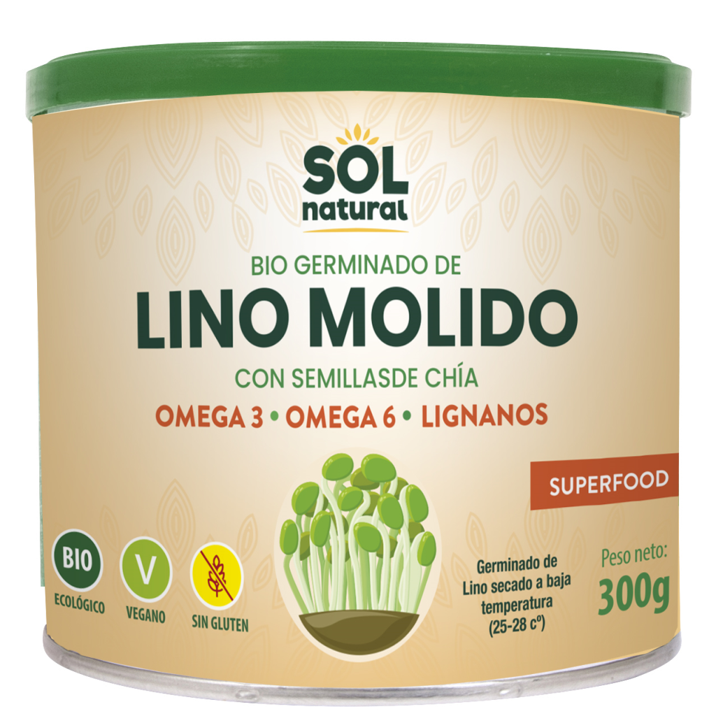 Germinado de Lino Molido con Chía Bio 300g