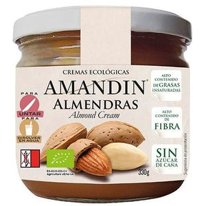 Crema de Almendras (Sin Azúcar) Bio 330g - Delicatessin