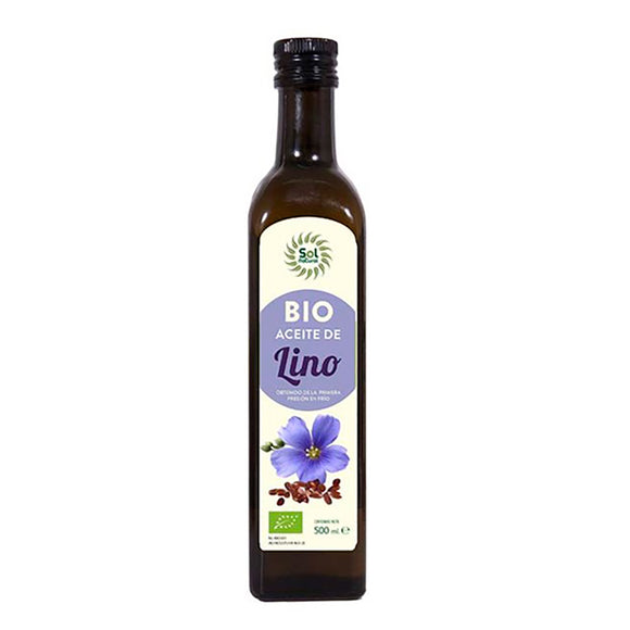 Aceite de Lino Bio 500ml - Delicatessin