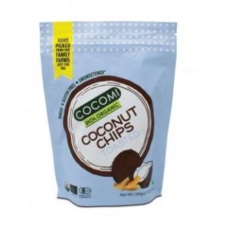 Coconuts Chips Virutas de Coco Tostado Bio 100g - Delicatessin