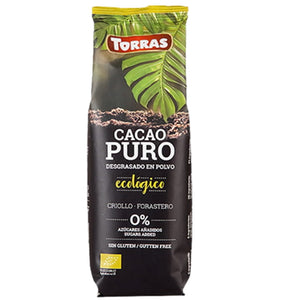 Cacao Puro Desgrasado en Polvo Bio 150g - Delicatessin