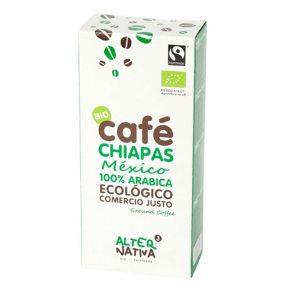 Café Chiapas Arábica Molido Bio Fairtrade 250g - Delicatessin