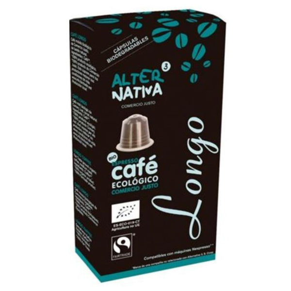 Pack Cápsulas de café variadas Bio Fairtrade 120 capsulas