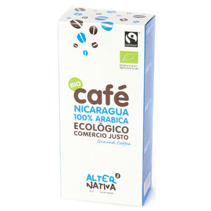 Café Nicaragua Arábica Molido Bio Fairtrade 250g - Delicatessin