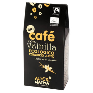 Café con Vainilla Molido Fairtrade Bio 125g - Delicatessin