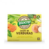 Caldo de Verduras Cubitos con Sal Bio 6 uds. - Delicatessin