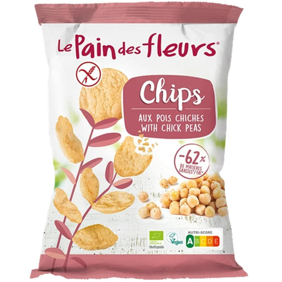 Chips de Garbanzos Sin Gluten Bio 50g - Delicatessin