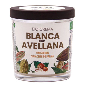 Crema Blanca Avellanas Sin Gluten Bio 200g - Delicatessin