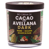 Crema Cacao Avellanas Dark Sin Gluten Bio 200g