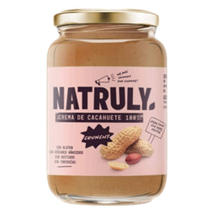 Crema de Cacahuete Crunchy 100% Pura 500g - Delicatessin