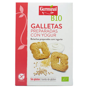 Galletas Preparadas con Yogur Sin Gluten Bio 250g - Delicatessin