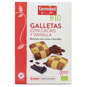Galletas de Cacao y Vainilla Sin Gluten Bio 250g - Delicatessin