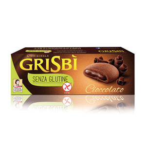 Galletas de Chocolate Rellenas de Cacao Sin Gluten 150g - Delicatessin