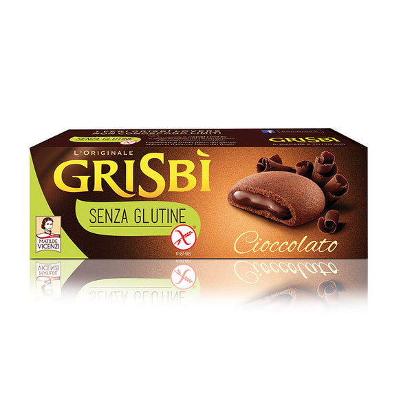 Galletas de Chocolate Rellenas de Cacao Sin Gluten 150g - Delicatessin