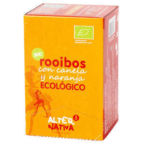 Infusión de Rooibos con Naranja y Canela Bio Fairtrade 30g (20tb) - Delicatessin
