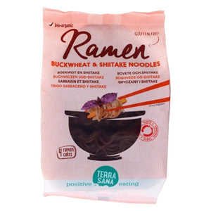 Noodles Ramen de Trigo Sarraceno con Shiitake Sin Gluten Bio 280g - Delicatessin