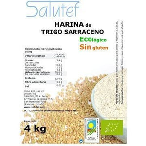Harina de Trigo Sarraceno Bio 4kg - Delicatessin