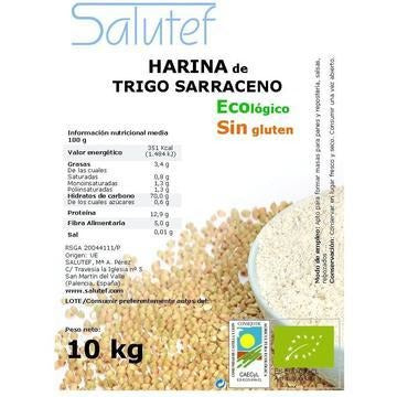 Harina de Trigo Sarraceno Bio 10kg - Delicatessin