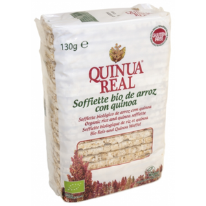 Soffiette de Arroz Integral y Quinoa Sin Gluten Bio 130g - Delicatessin