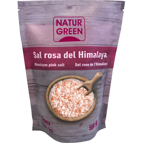 Sal Rosa del Himalaya Gruesa 500g - Delicatessin